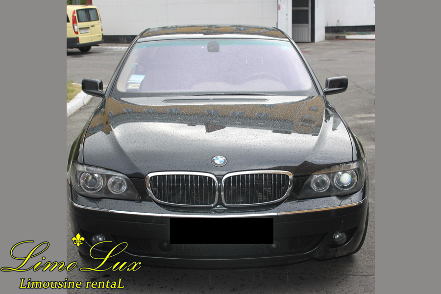 BMW 7 серии прокат, заказ, аренда лимузин Киев