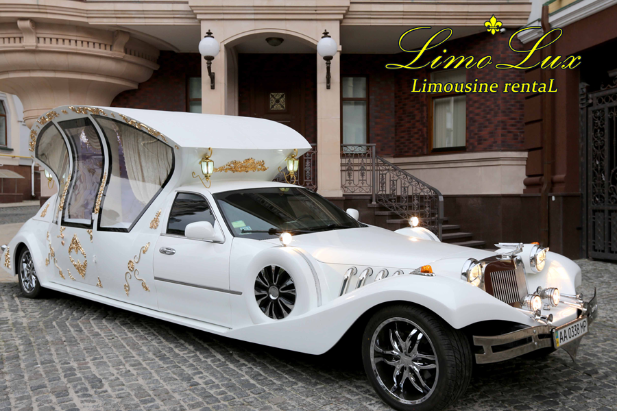 Карета аренда, прокат, заказ на свадьбу лимузин Киев